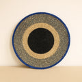 Lot De 6 Sets De Table - Luna - 38Cm - Jonc De Mer Naturel Et Bleu