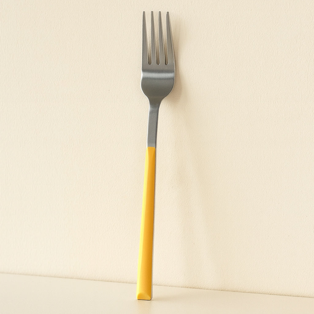 Lot De 6 Fourchettes - Colorama - 21.5Cm - Acier Inoxydable