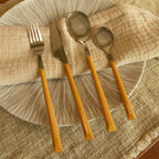 Set of 6 Colorama Table Knives - 23.5 cm - Stainless Steel