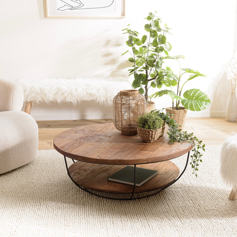 Mesa de Centro - Sixtina - Marrón