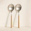 Colorama - Set di 6 cucchiai - 21,5 cm - Acciaio inossidabile