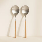 Colorama - Set di 6 cucchiai - 21,5 cm - Acciaio inossidabile