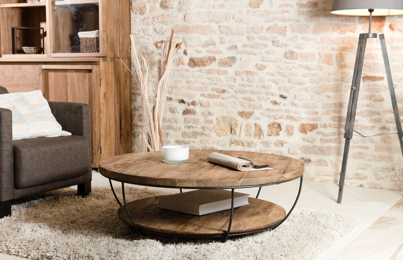 Mesa de Centro - Sixtina - Marrón