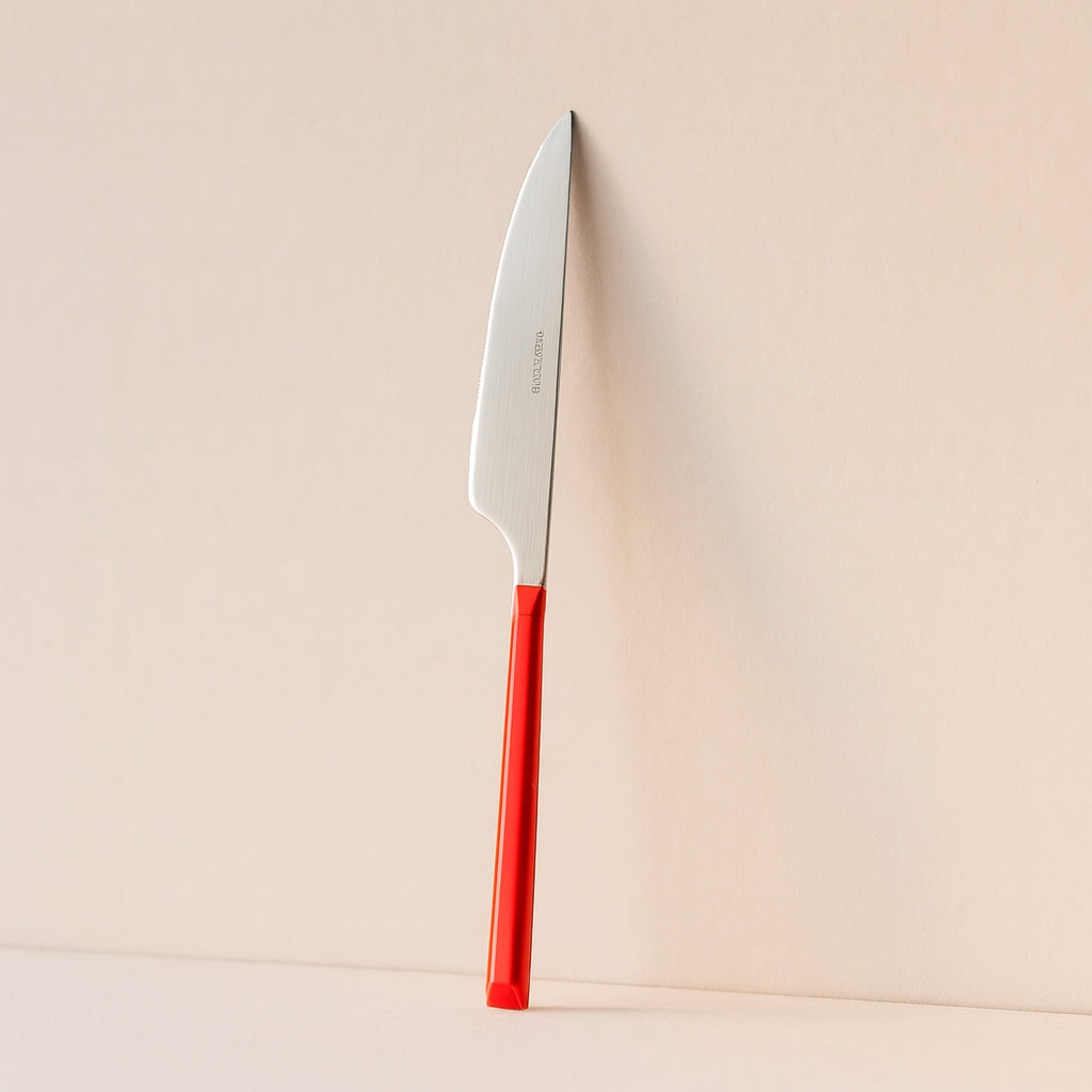 Set of 6 Colorama Table Knives - 23.5 cm - Stainless Steel