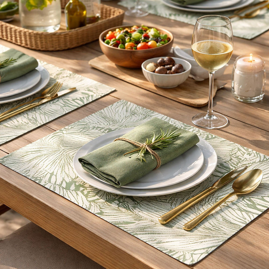 Leaves - Set van 12 Placemats