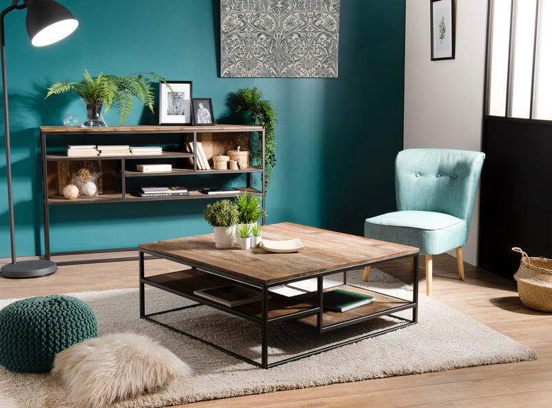 Mesa de Centro - Sixtina - Marrón