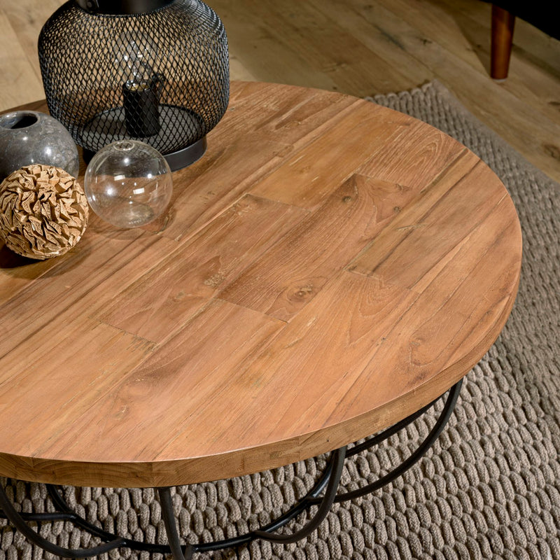 Mesa de Centro - Sixtina - Marrón