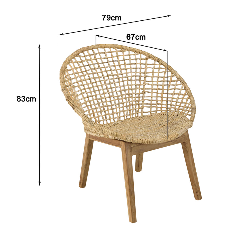 Sillón - Sixtina - Marrón - Beige