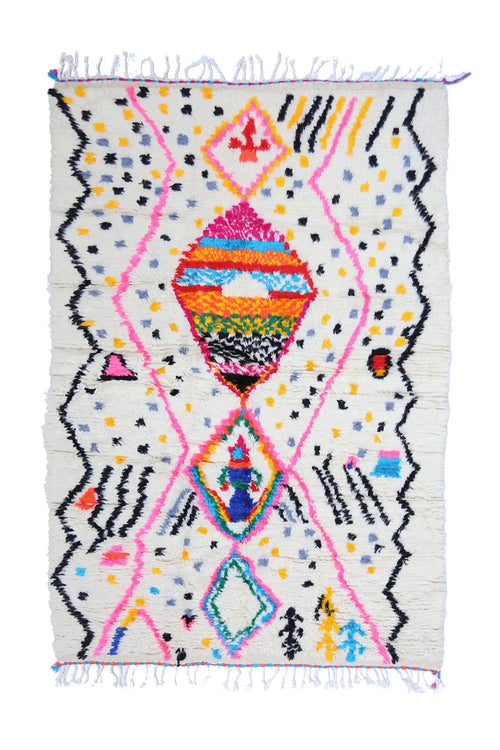 Tapis Berbère Coloré - 253 x 153 cm
