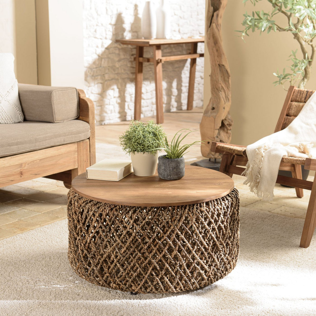 Sixtine - Table basse - Marron