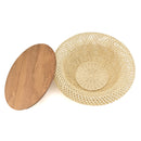 Mesa de Centro - Sixtina - Marrón - Beige