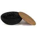 Mesa de Centro - Sixtina - Marrón - Negro