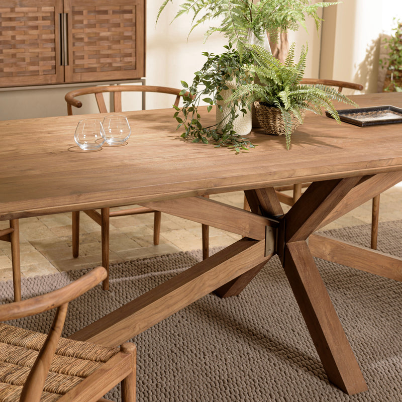 Mesa de Comedor - Sixtina - Marrón