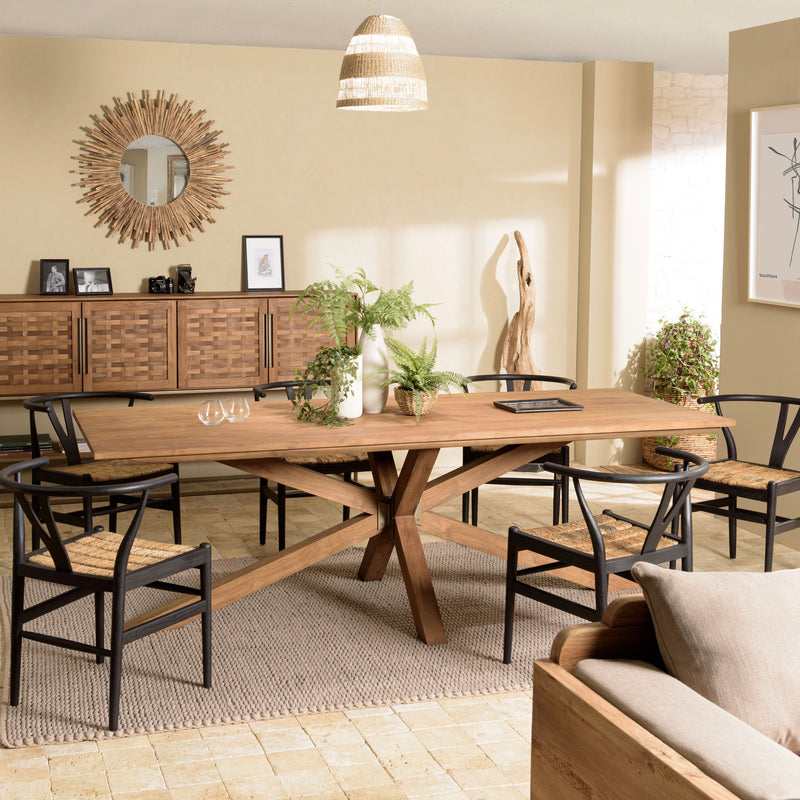 Mesa de Comedor - Sixtina - Marrón