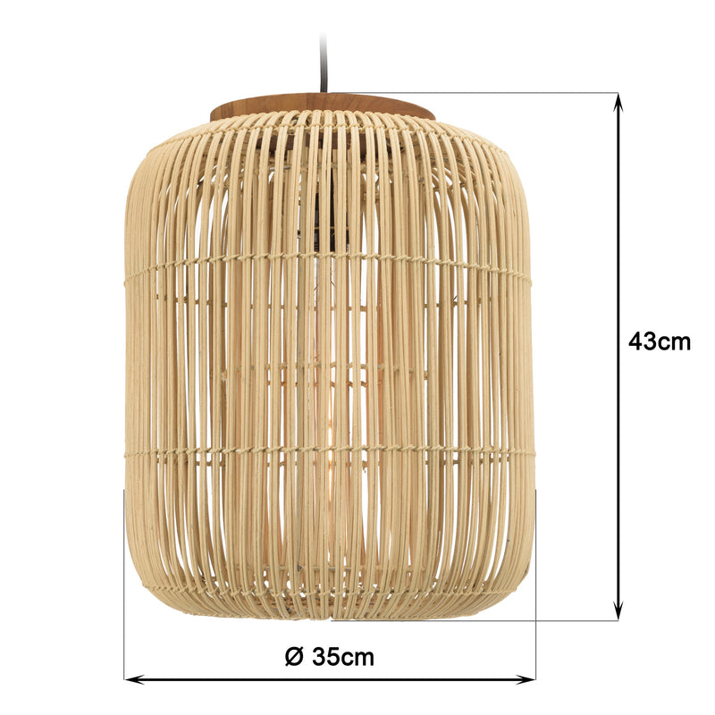 Sixtine - Lampe - Marron