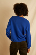 Pull Manel - Bleu Electrique
