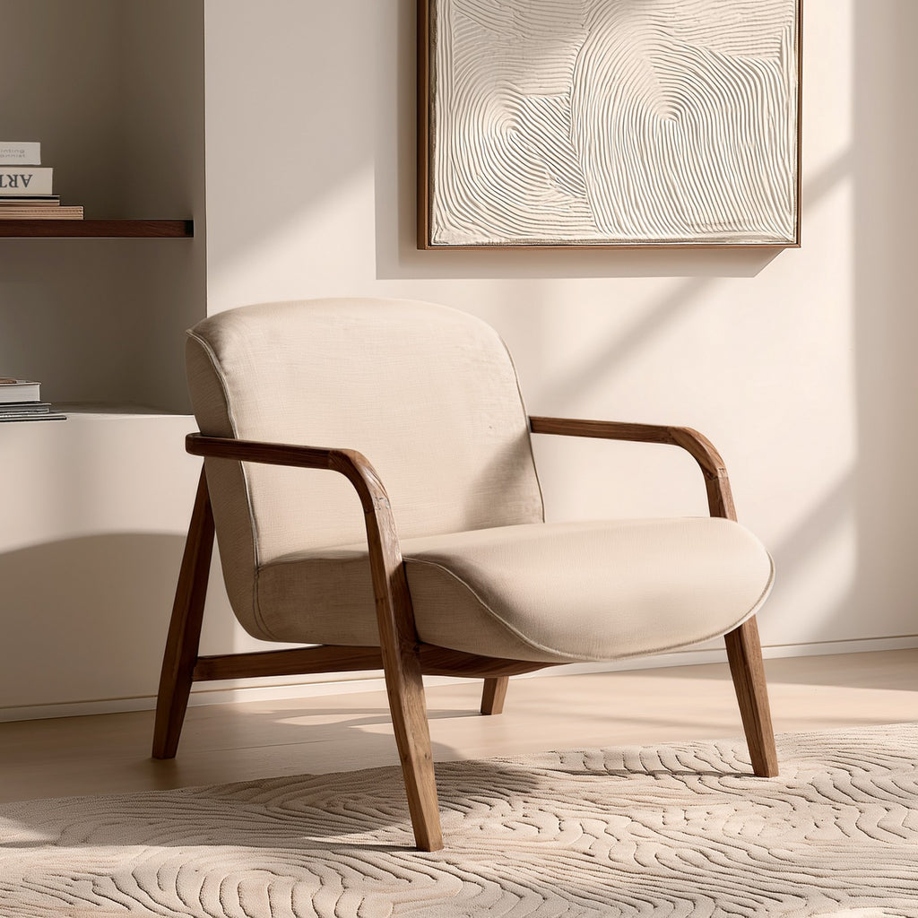Sixtine - Poltrona - Marrone/Beige