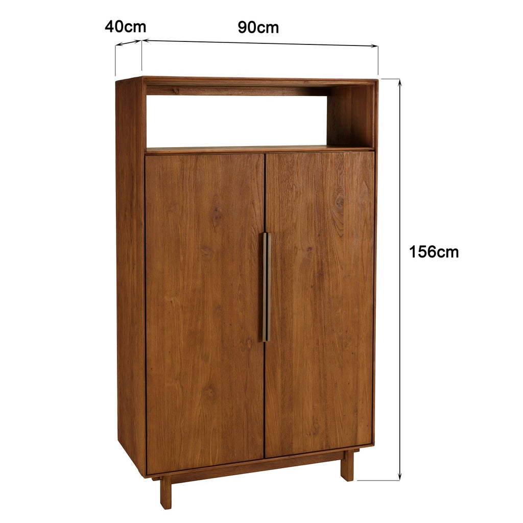 Sixtine - Credenza - Marrone/Nero