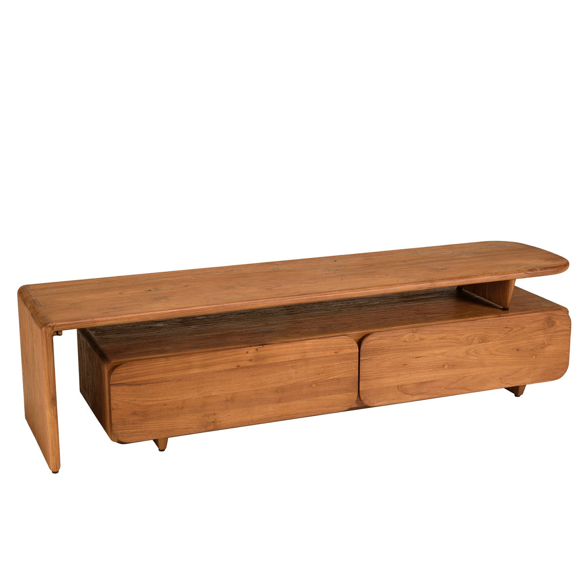 Sixtine - TV Unit - Brown/Black