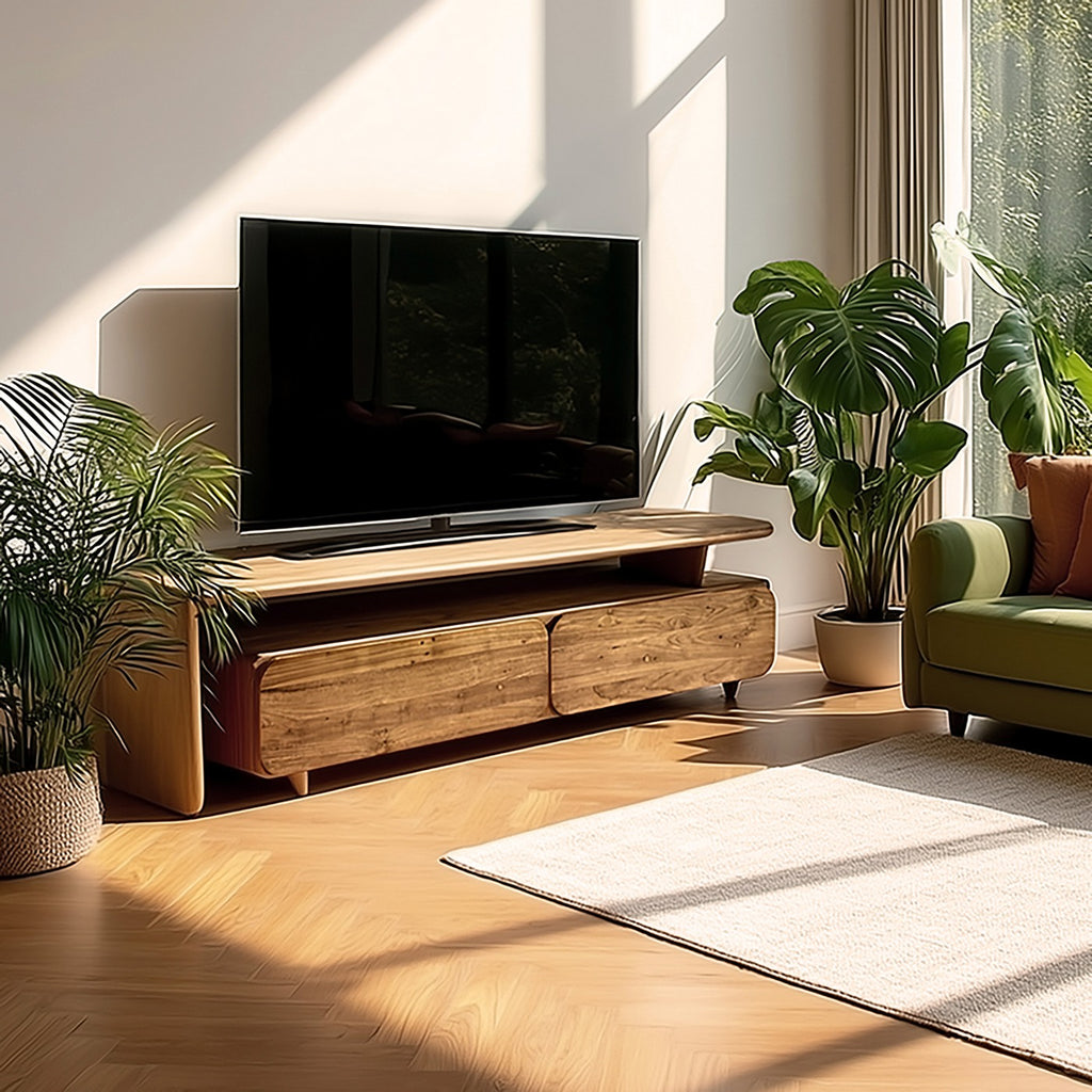 Sixtine - TV Unit - Brown/Black