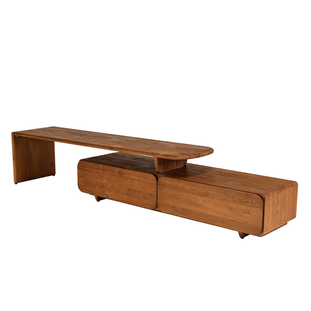 Sixtine - TV Unit - Brown/Black