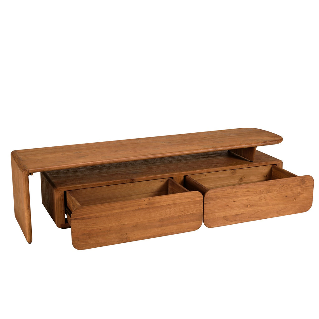 Sixtine - TV Unit - Brown/Black