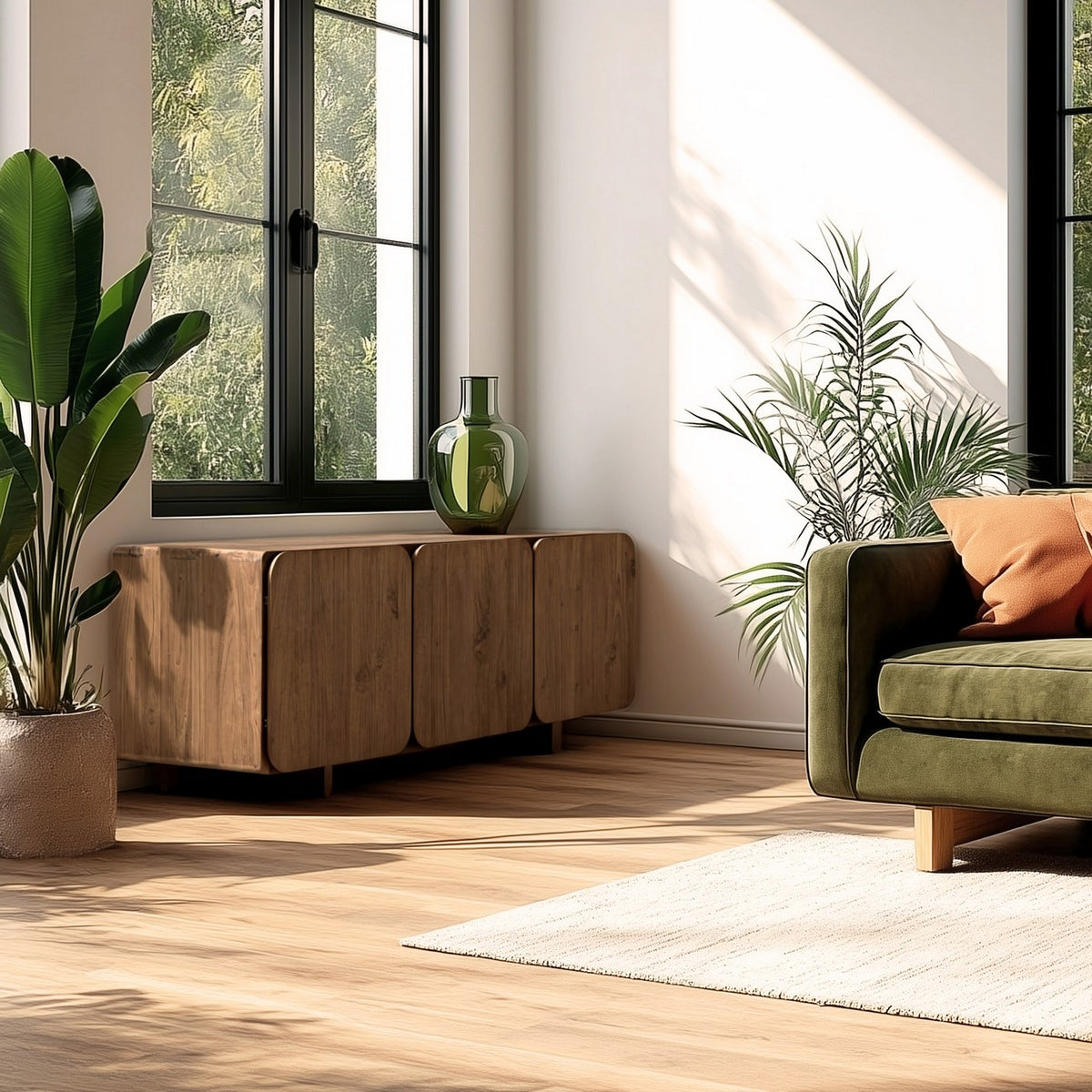 Sixtine - Credenza - Marrone/Nero