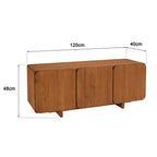 Sixtine - Credenza - Marrone/Nero