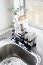 Organizzatore per lavello con scolapiatti - Nero