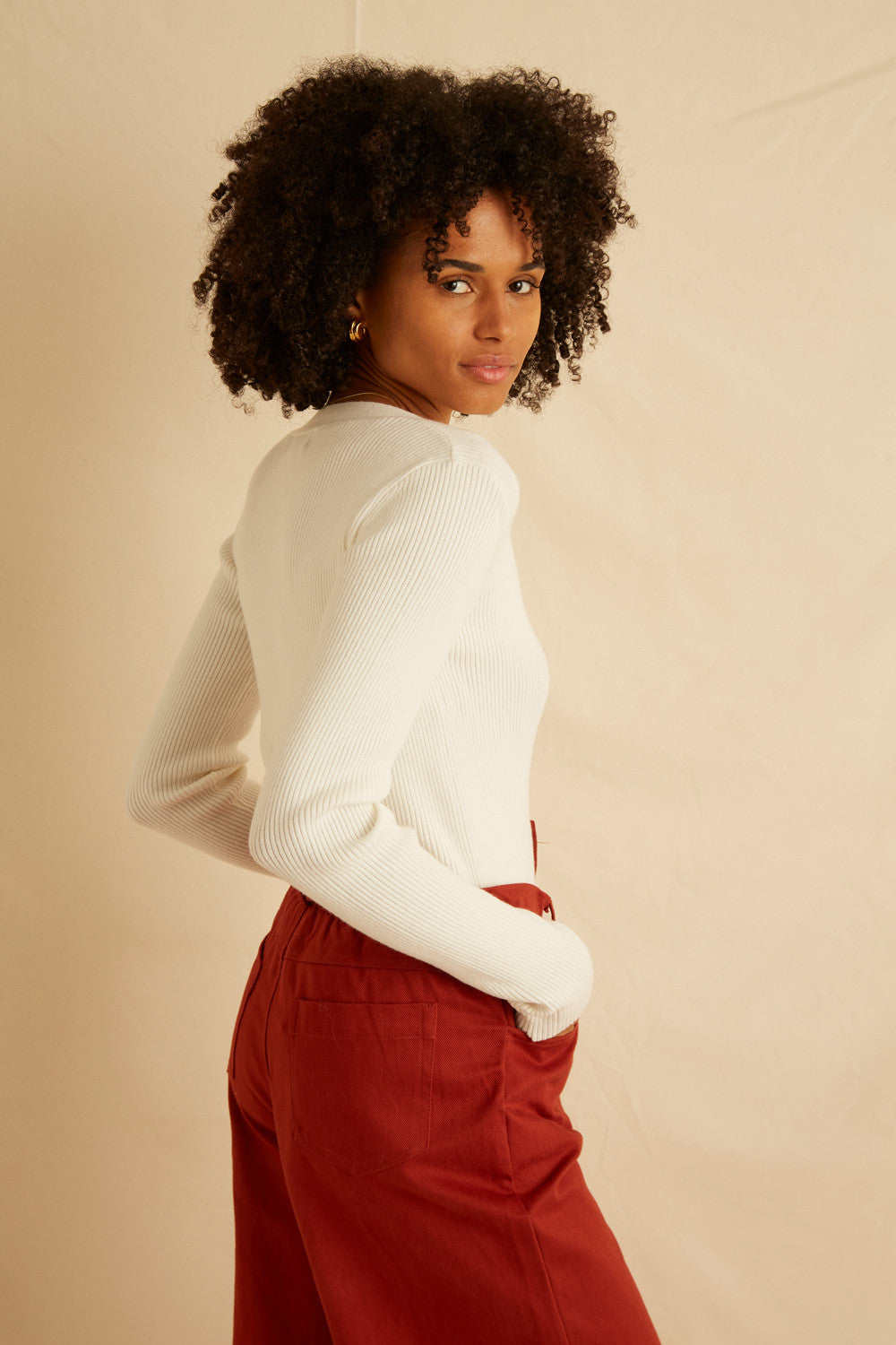 Pull Manosque - Blanc