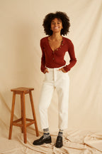 Pull Manosque - Blanc