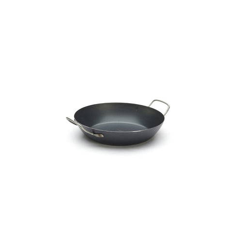 Poêle Speciale Paella Tole Bleue - 2 Anses - Ø20cm