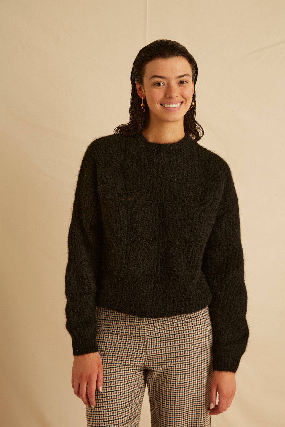 Pull Millepertuis - Noir