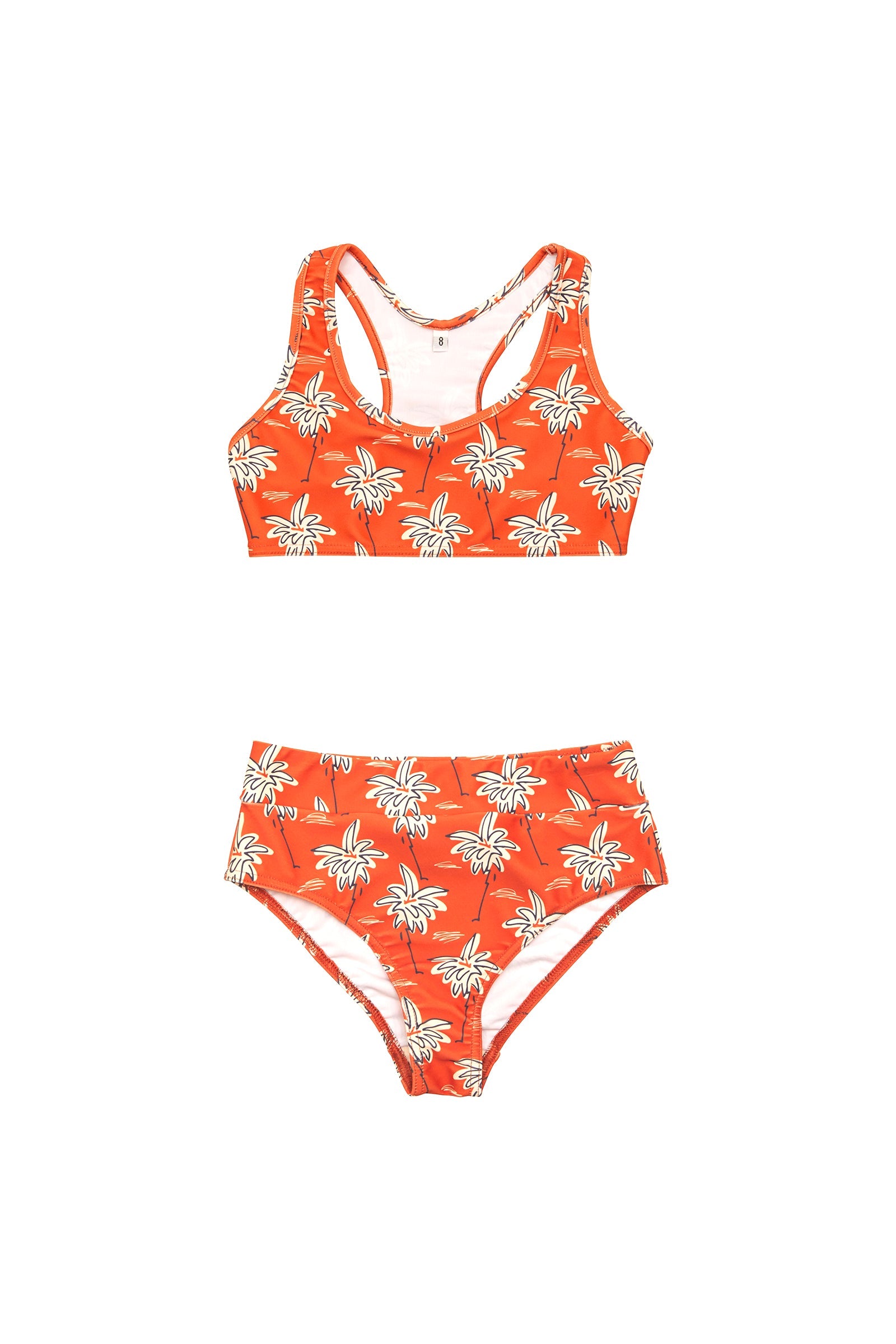 Maillot de bain fille 2 pièces - Luisa - Retro palm