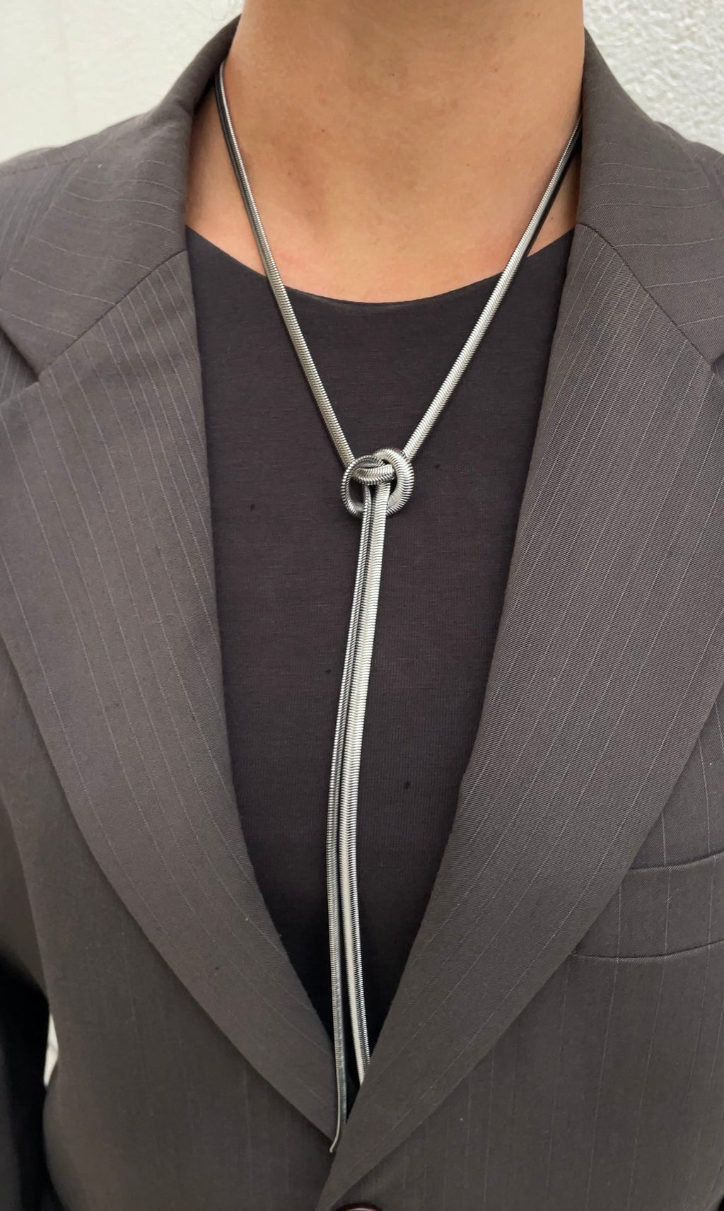 Knot Snake Necklace