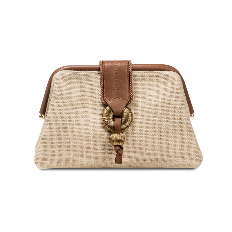 Natural Boho Chic Pouch Bag