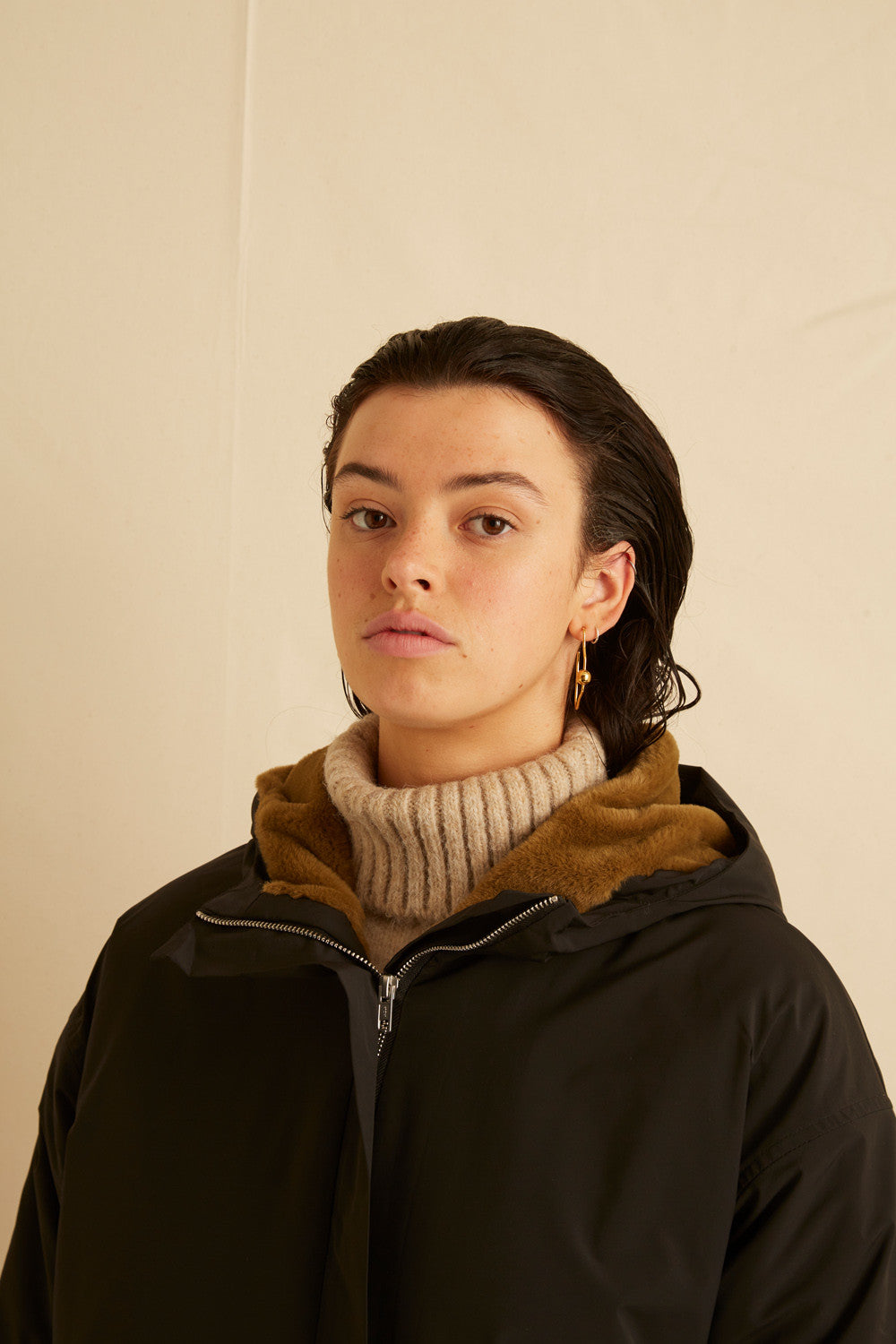 Mantel Gaby - Schwarz