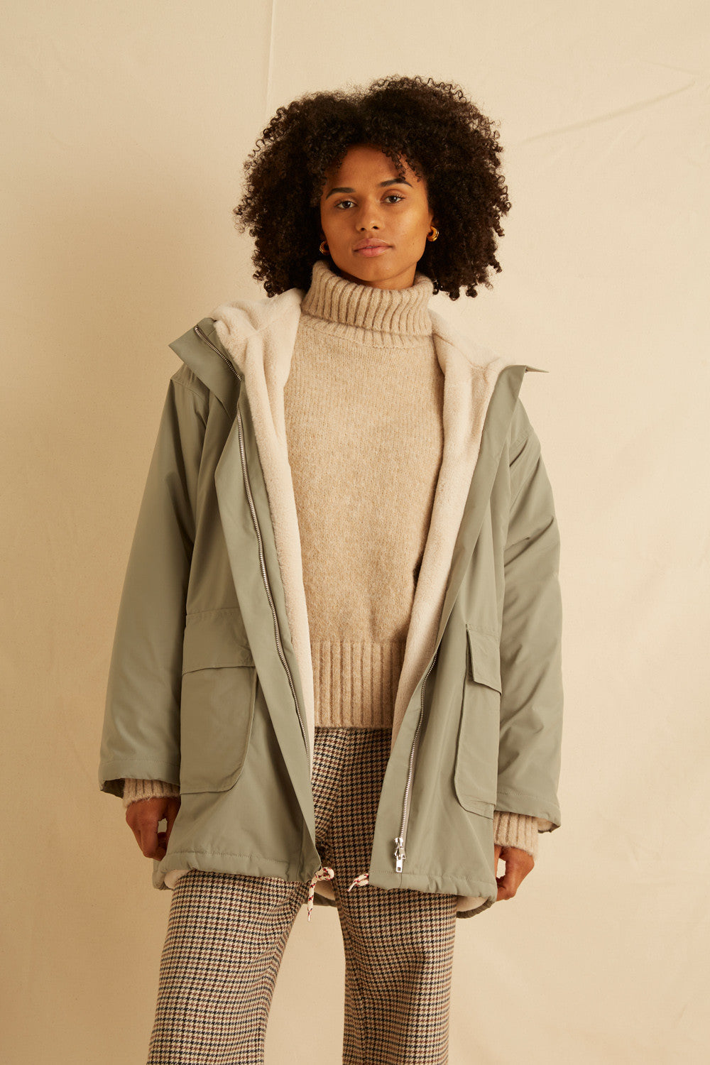 Manteau Gaby - Lichen