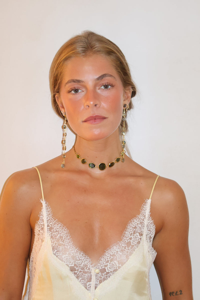 Boucles D'Oreilles Luna Verdes