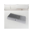 Égouttoir À Vaisselle Polypropylène & Tapis Polyester Gris