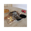 Metal Apple Slicer with Black Plastic Handles