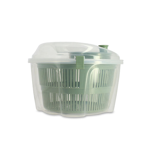 Green Plastic Salad Spinner