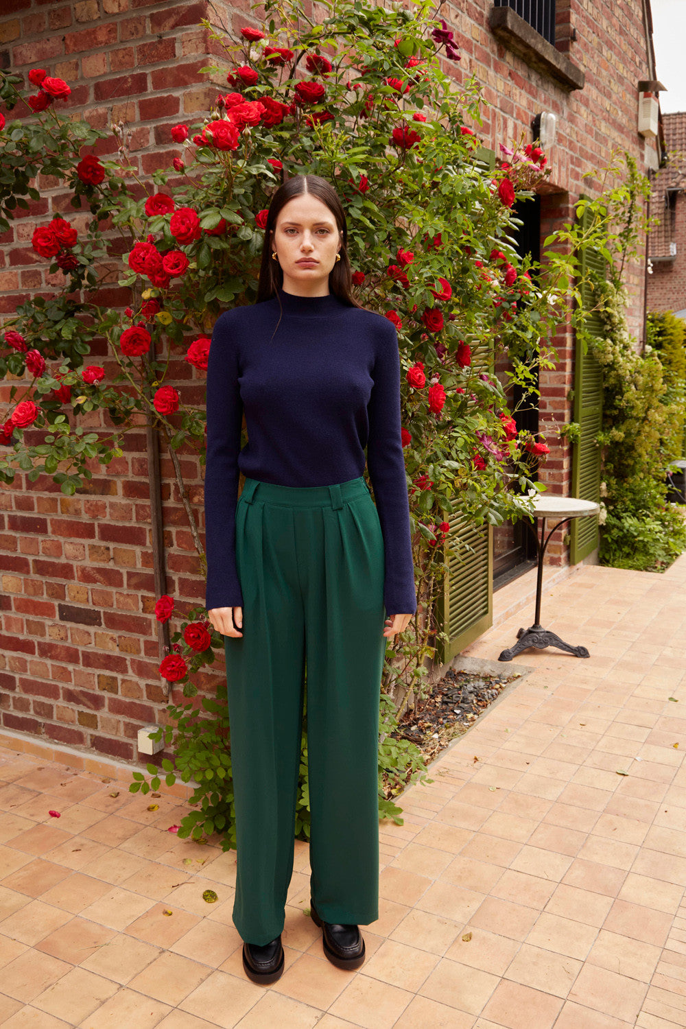 Pantalon Paillon - Vert Sapin