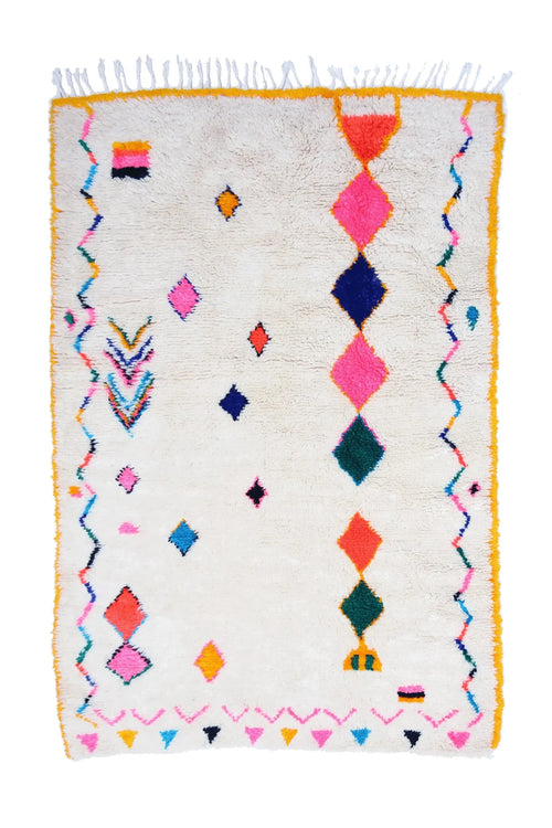 Tapis Berbère Coloré - 246 x 150 cm