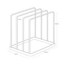 Support De Plateau - Tower - Noir