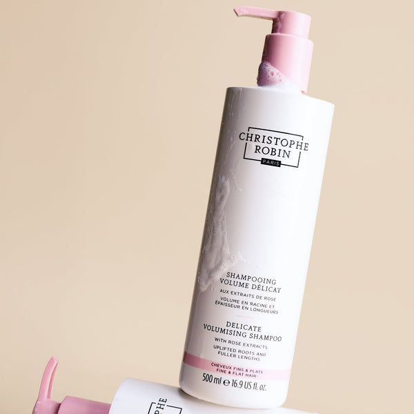 Champú de Volumen con Extractos de Rosa