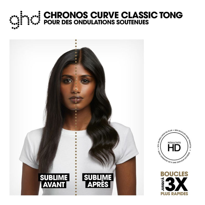 Rizador Pinza Ghd Chronos Classic Curl