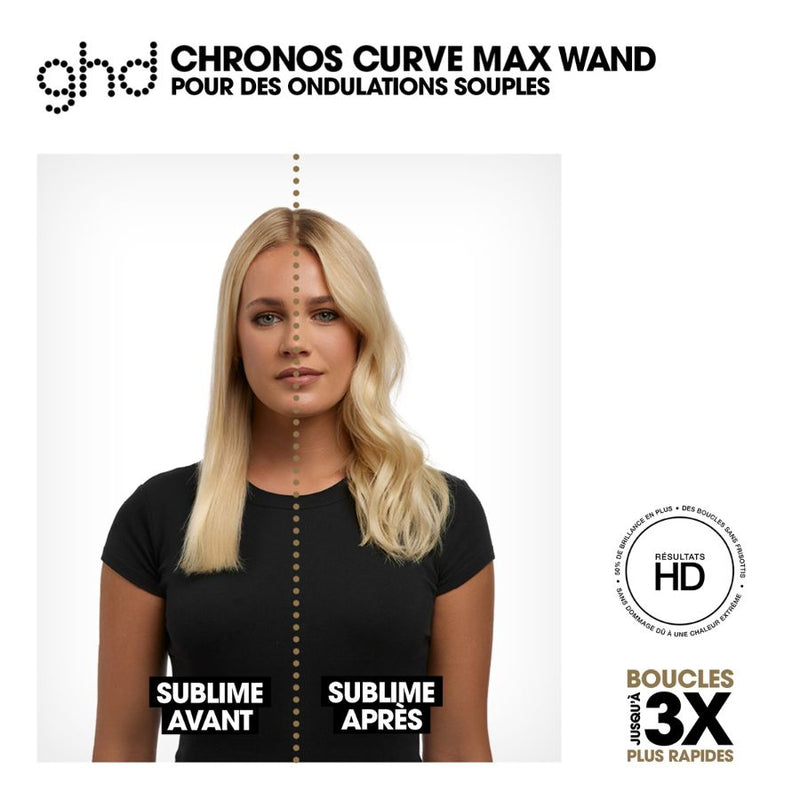 Rizador de varita Ghd Chronos Max