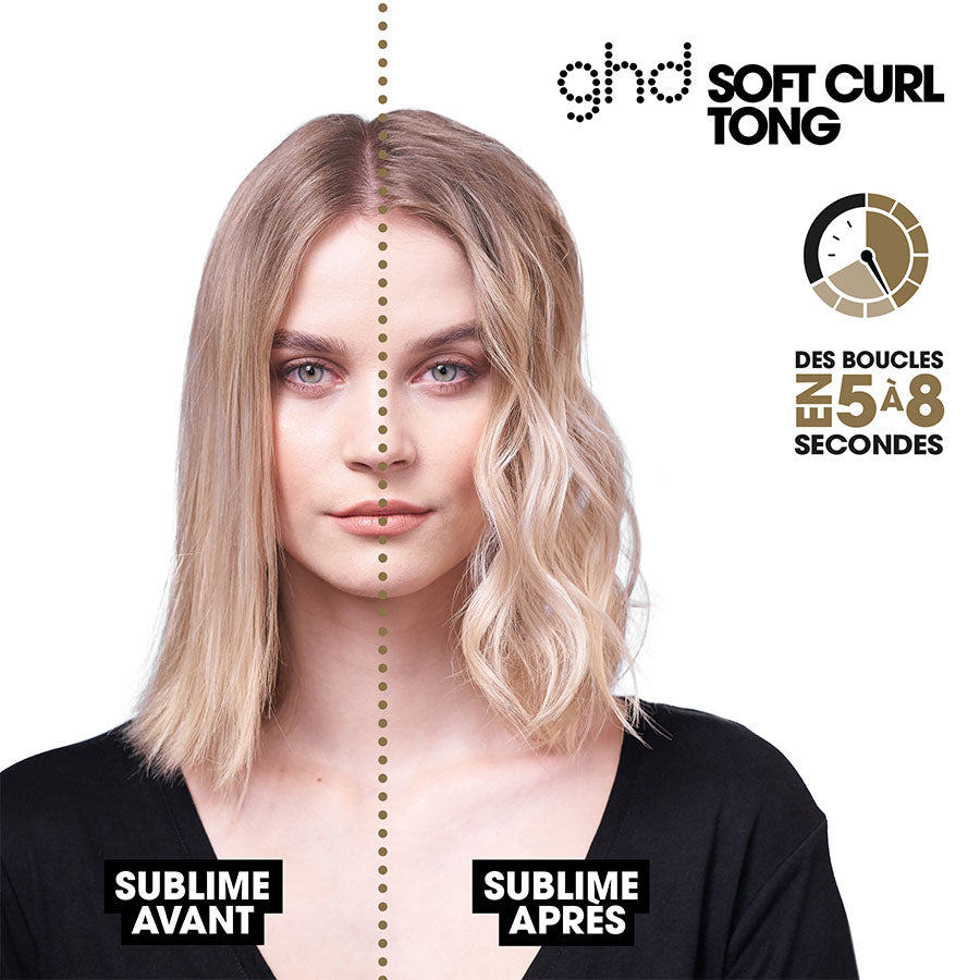 Boucleur Ghd Curve® Soft Curl Tong - Noir