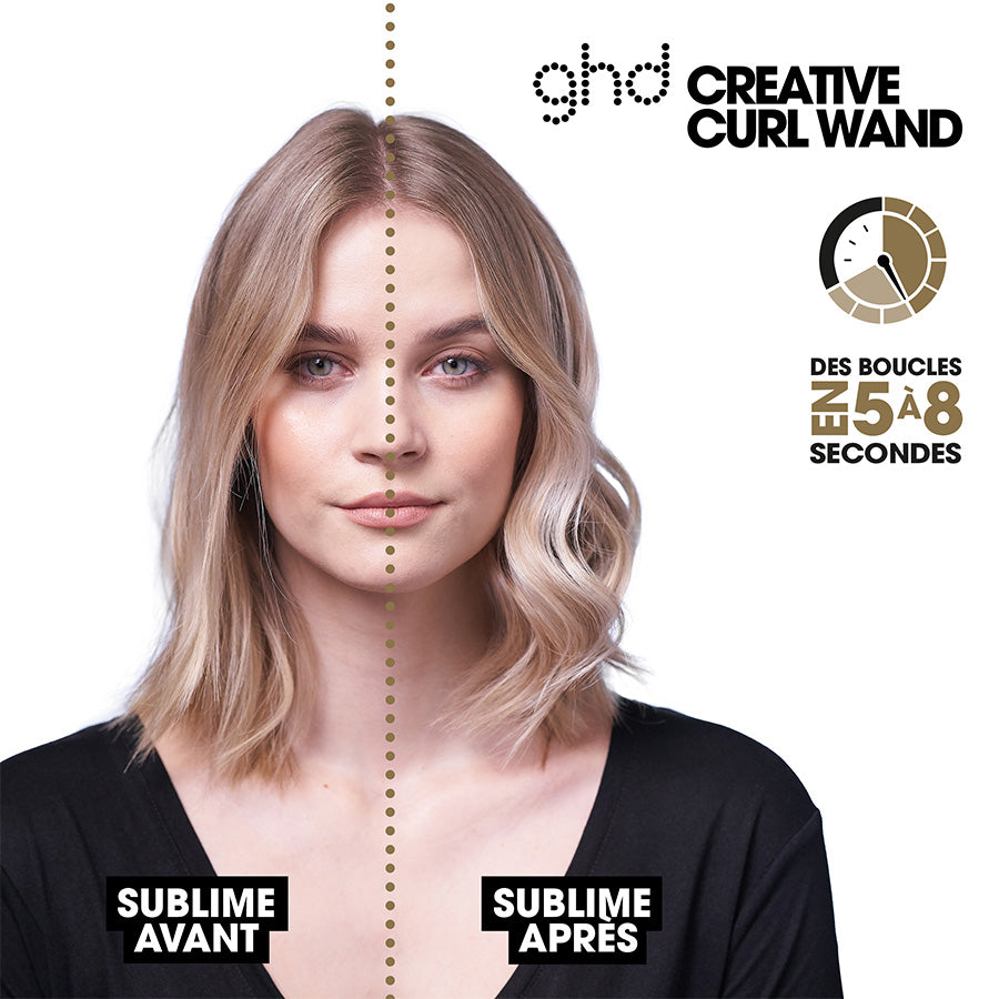 Boucleur Ghd Curve® Creative Curl Wand - Noir